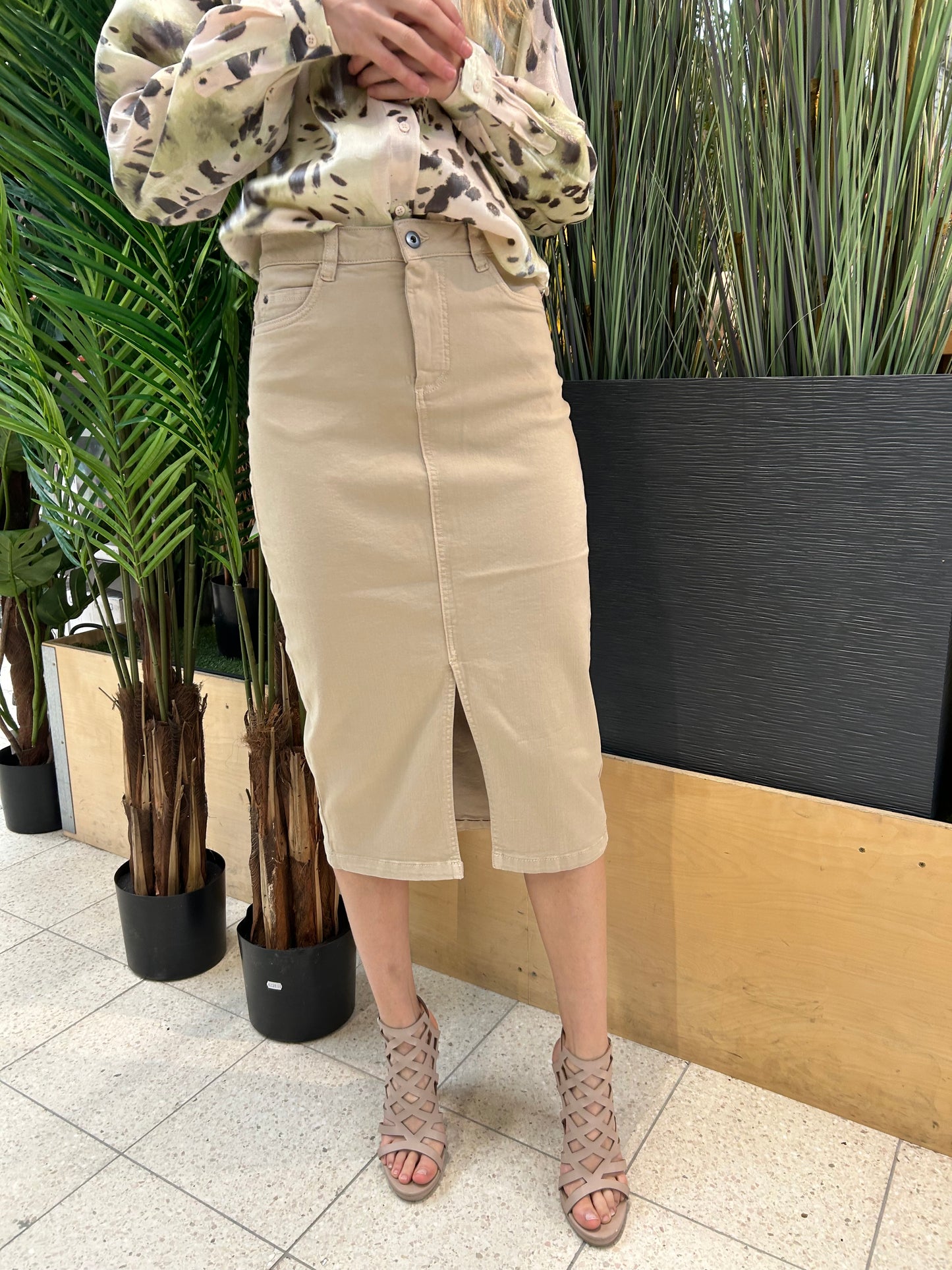 Kaffe denim skirt Zelina