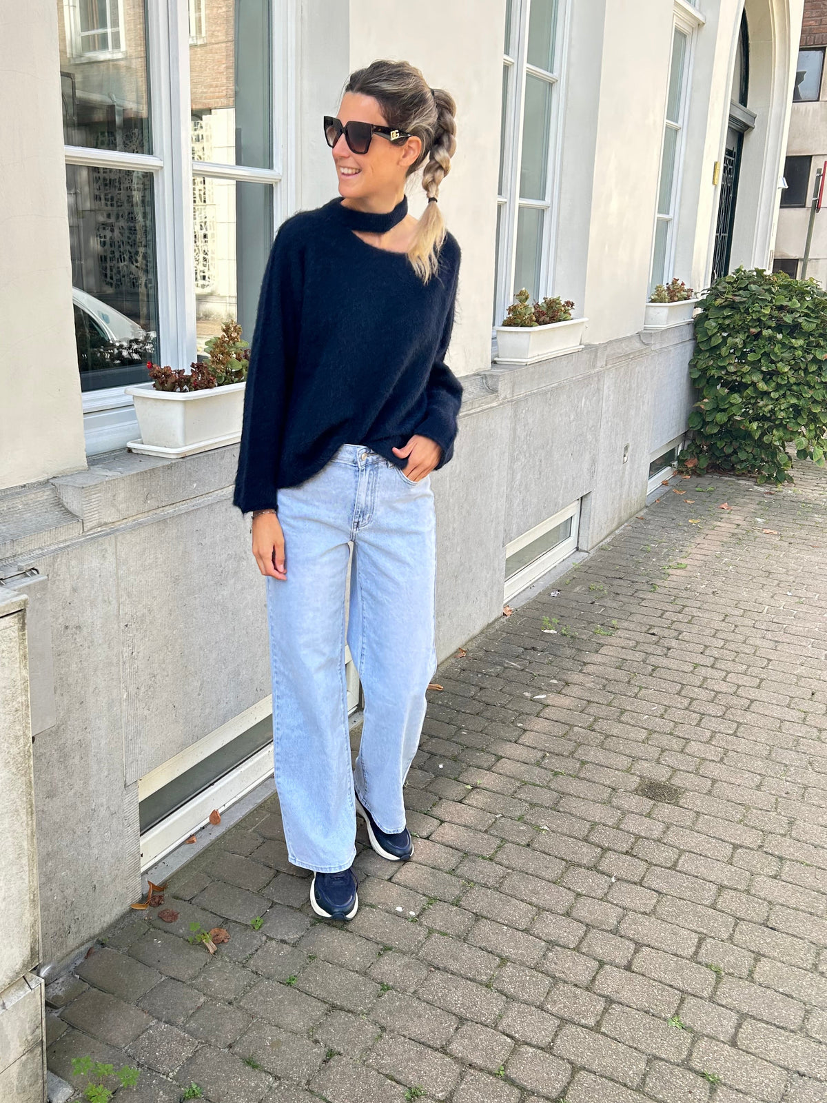 Trui Helena blauw
