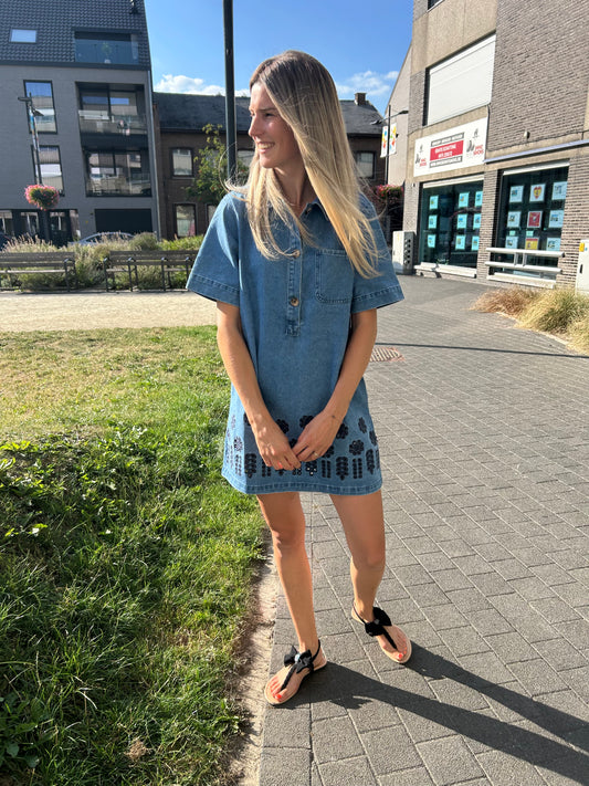 Denim jurk Floor
