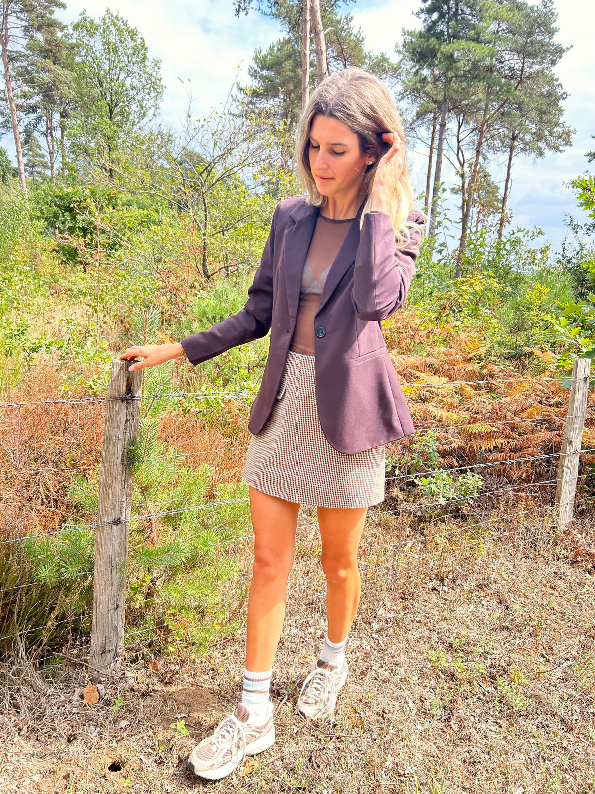 Kaffe Sakura blazer black coffee
