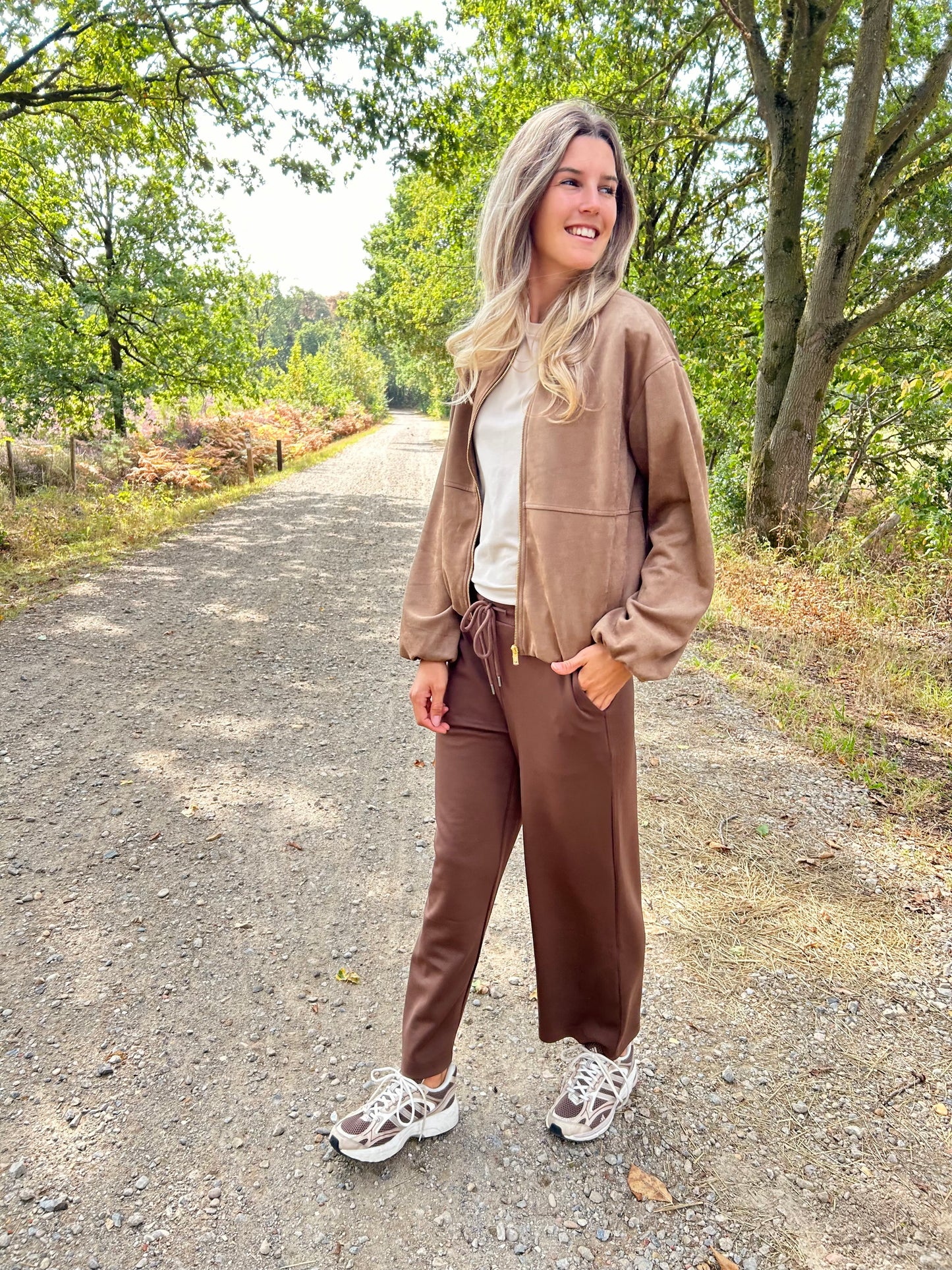 Kaffe Pants Annie - Carafe - Brown