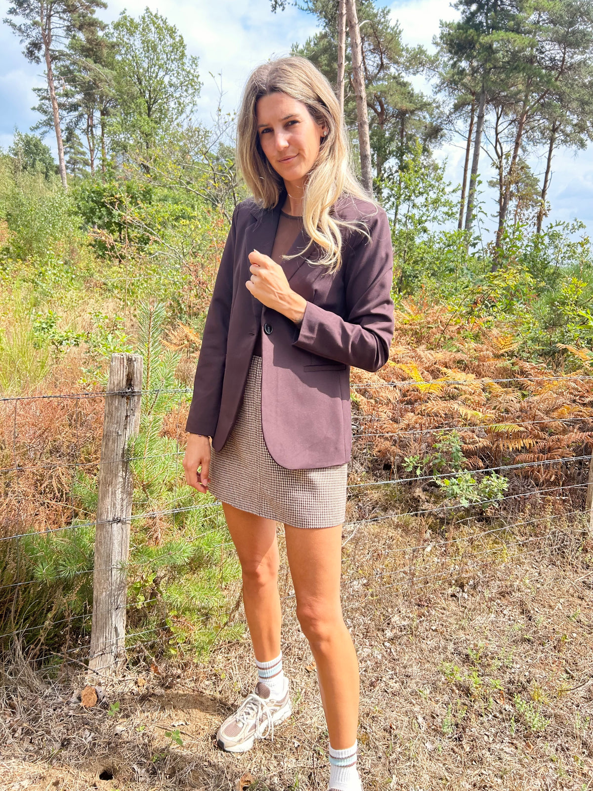 Kaffe Sakura blazer black coffee