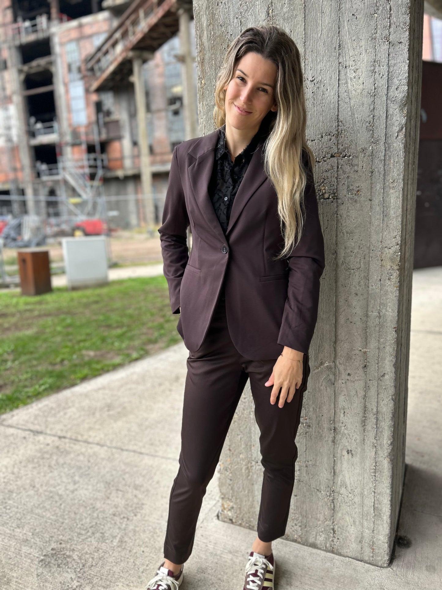 Kaffe Sakura blazer black coffee