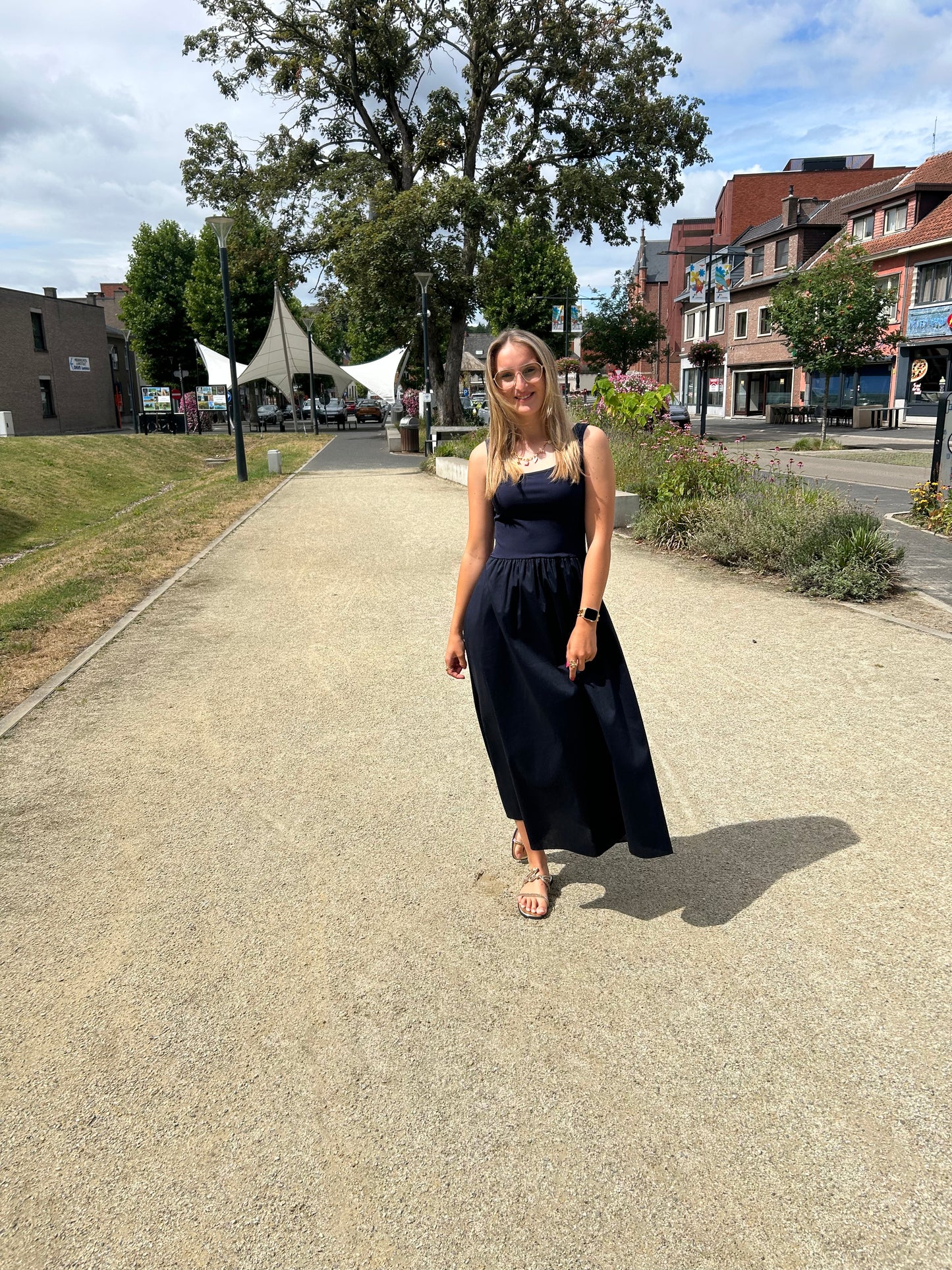 Jurk Bo donkerblauw