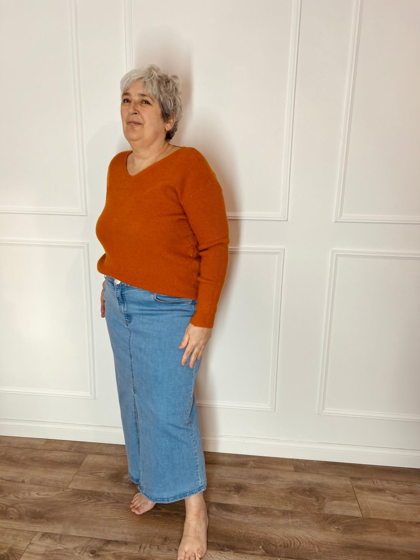 Maxi jeansrok Bonnie XL