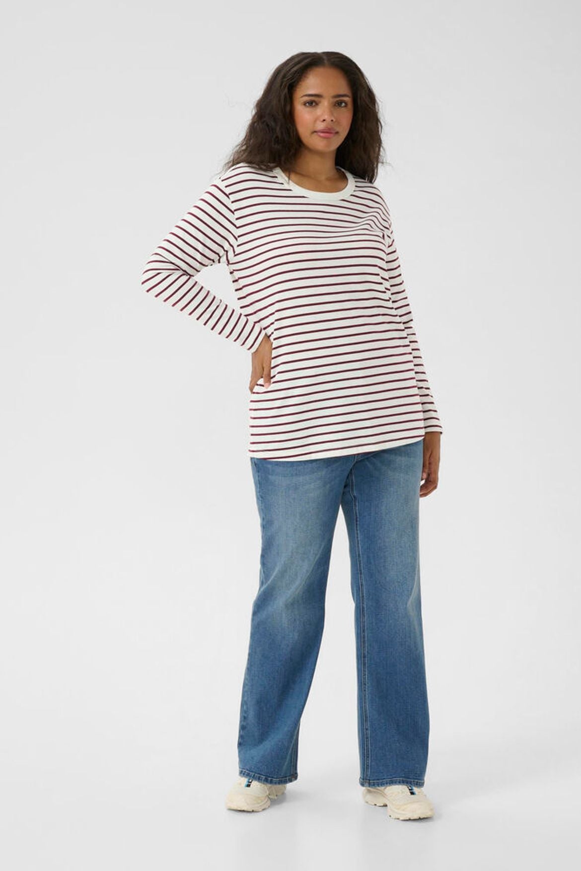Longsleeve T-shirt Winnie windsor Kaffe Curve