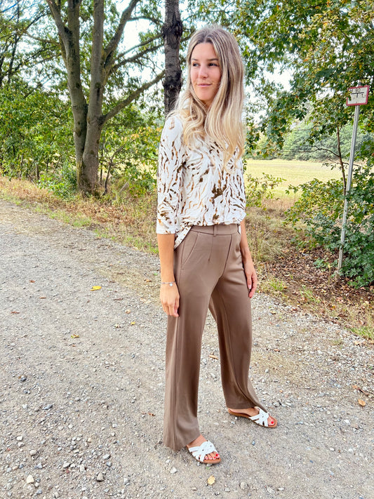 Yest broek Silja OLIJFGROEN