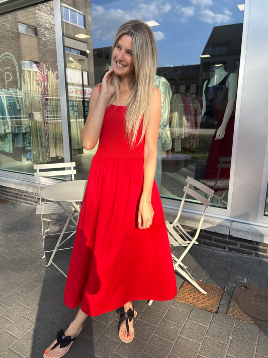 Jurk Bo rood