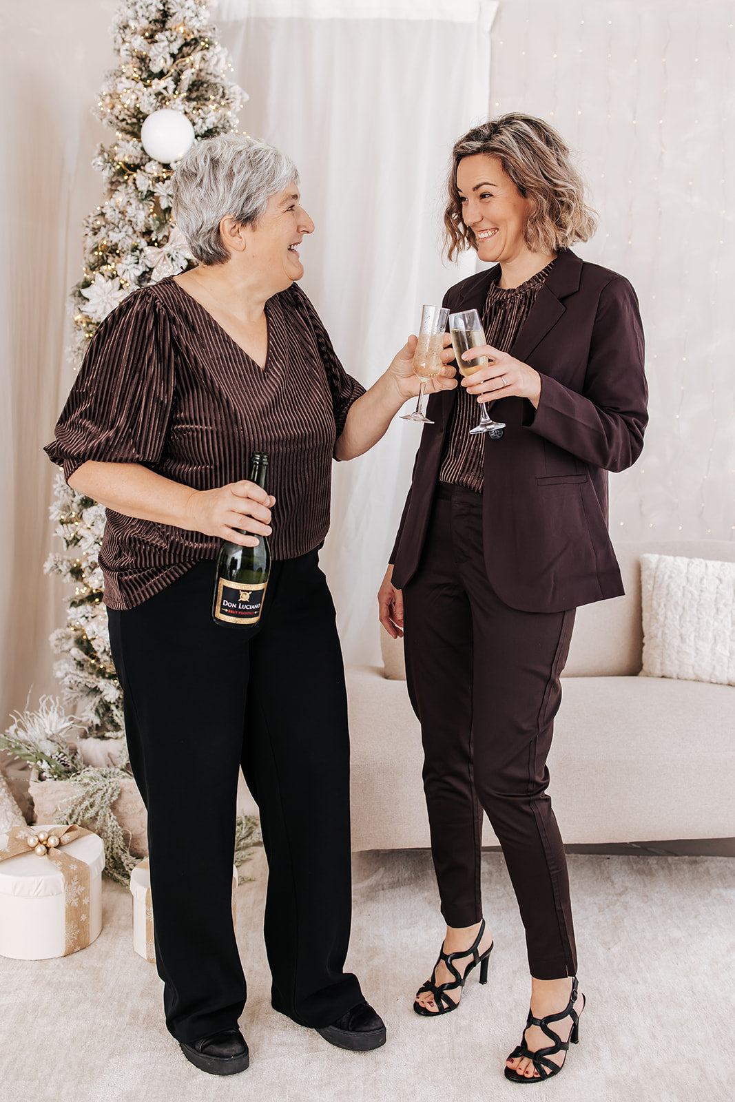 Kaffe Curve blouse Cacanna bruin