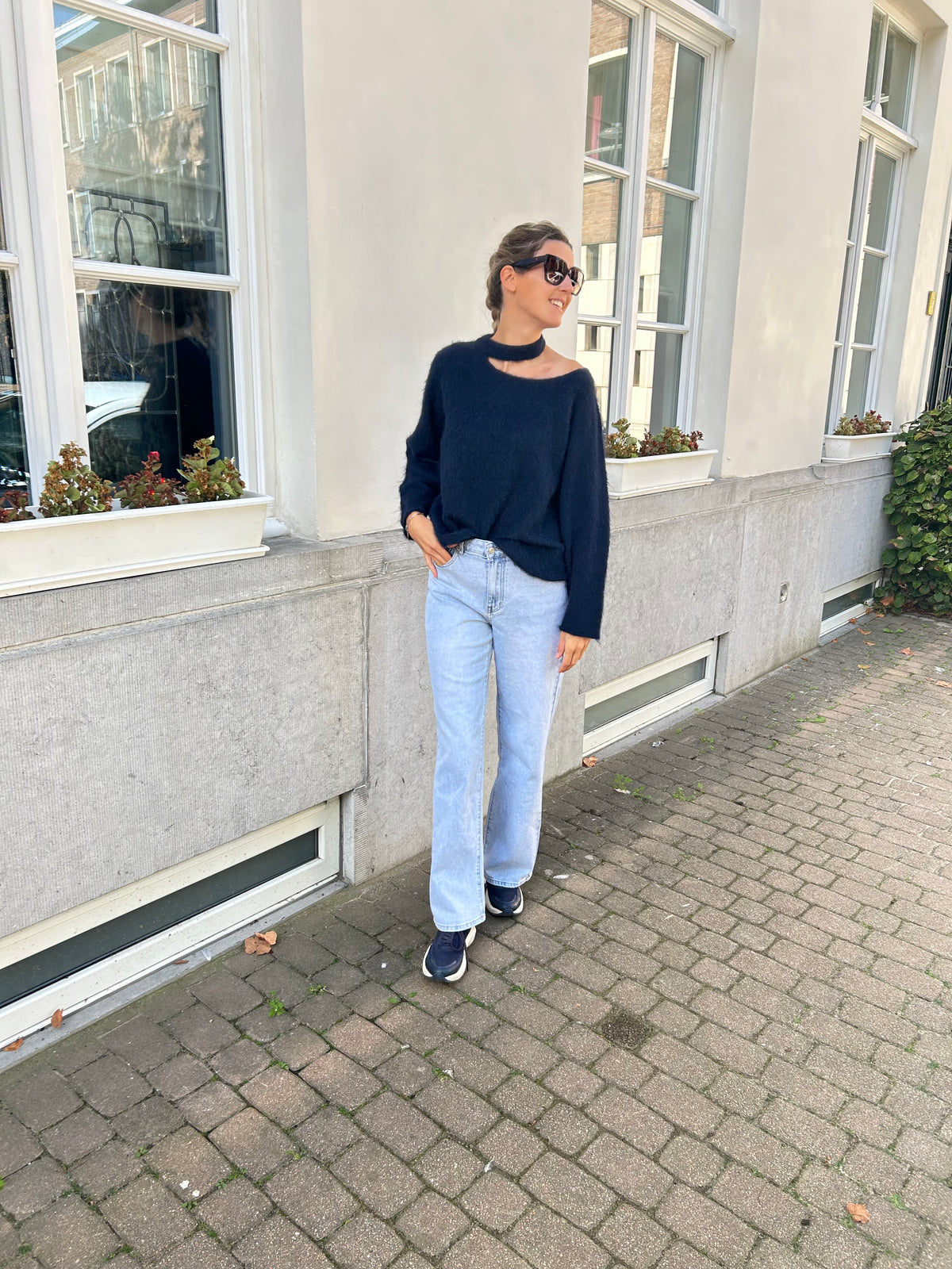 Trui Helena blauw