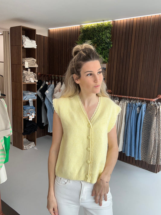 Gilet Ellen geel