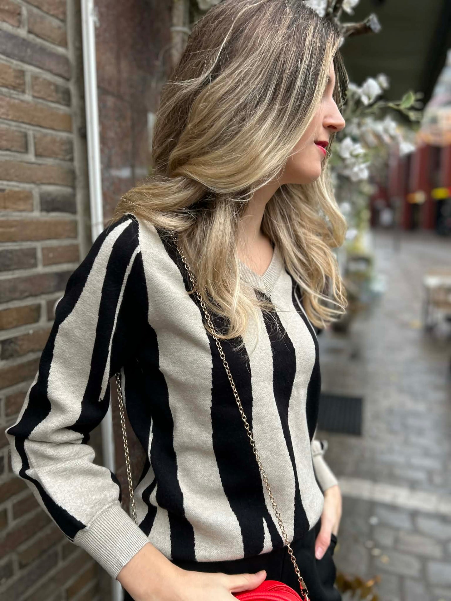 Ivy Beau trui Suvi zwart