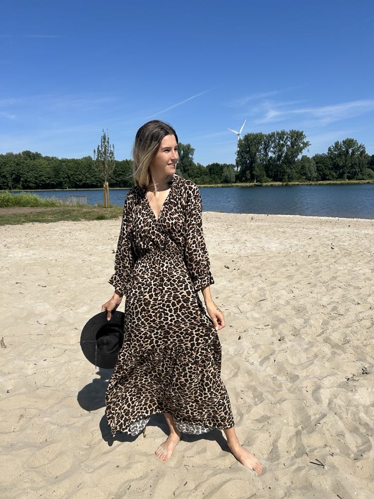 Jurk Leopard Zurro