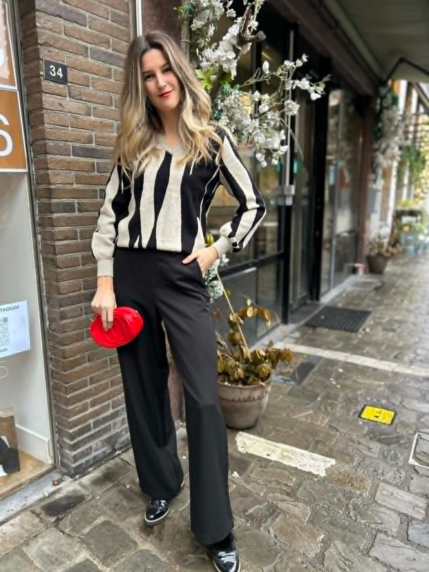 Ivy Beau trui Suvi zwart