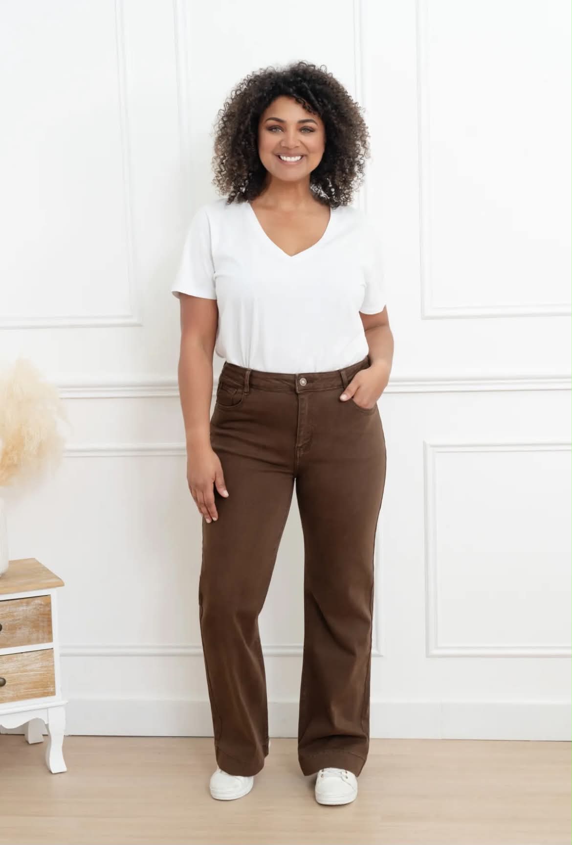 Jeans Bella - Classic bruin
