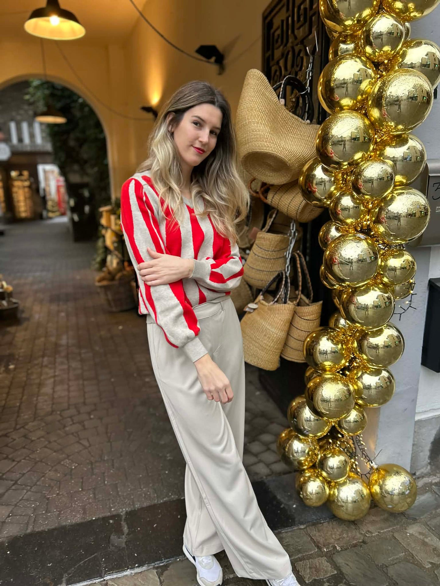 Ivy Beau trui Suvi rood