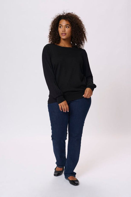 Loni knit pullover Kaffe Curve