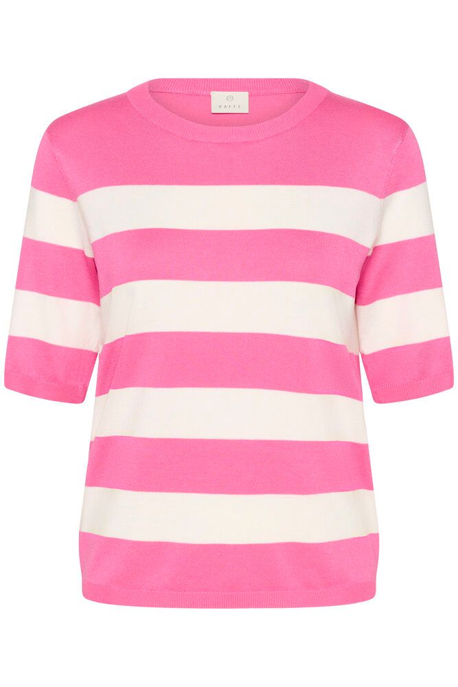 Kaffe striped knit Lizza roze