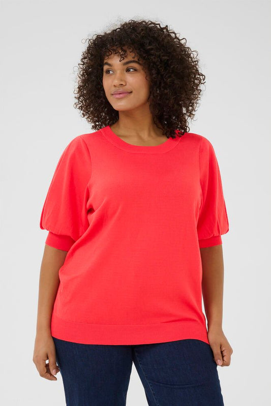 Loni pleat pullover Kaffe Curve