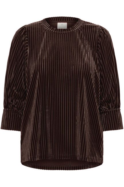 Kaffe Blouse Caca black coffee